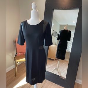 Liz Claiborne black sheath dress, size 6